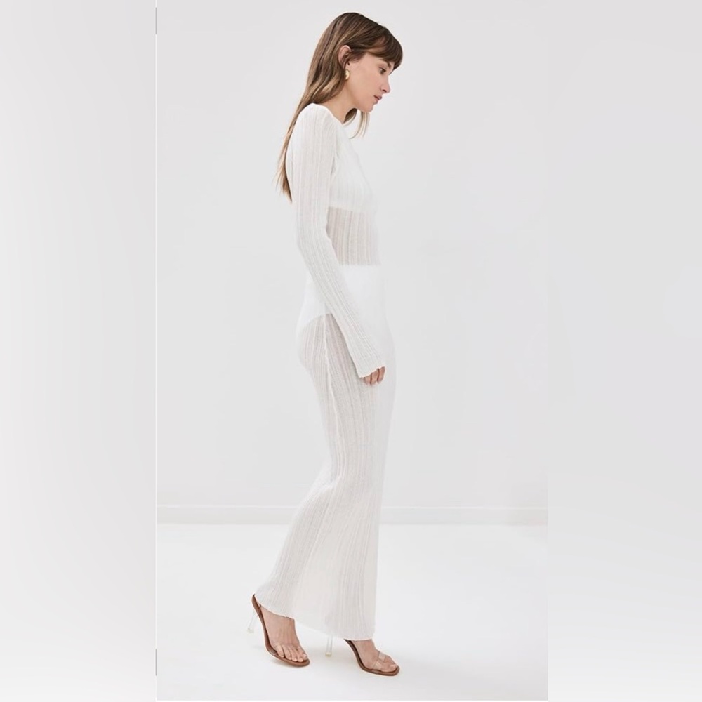 Lioness prophecy Knit Long-Sleeve dress